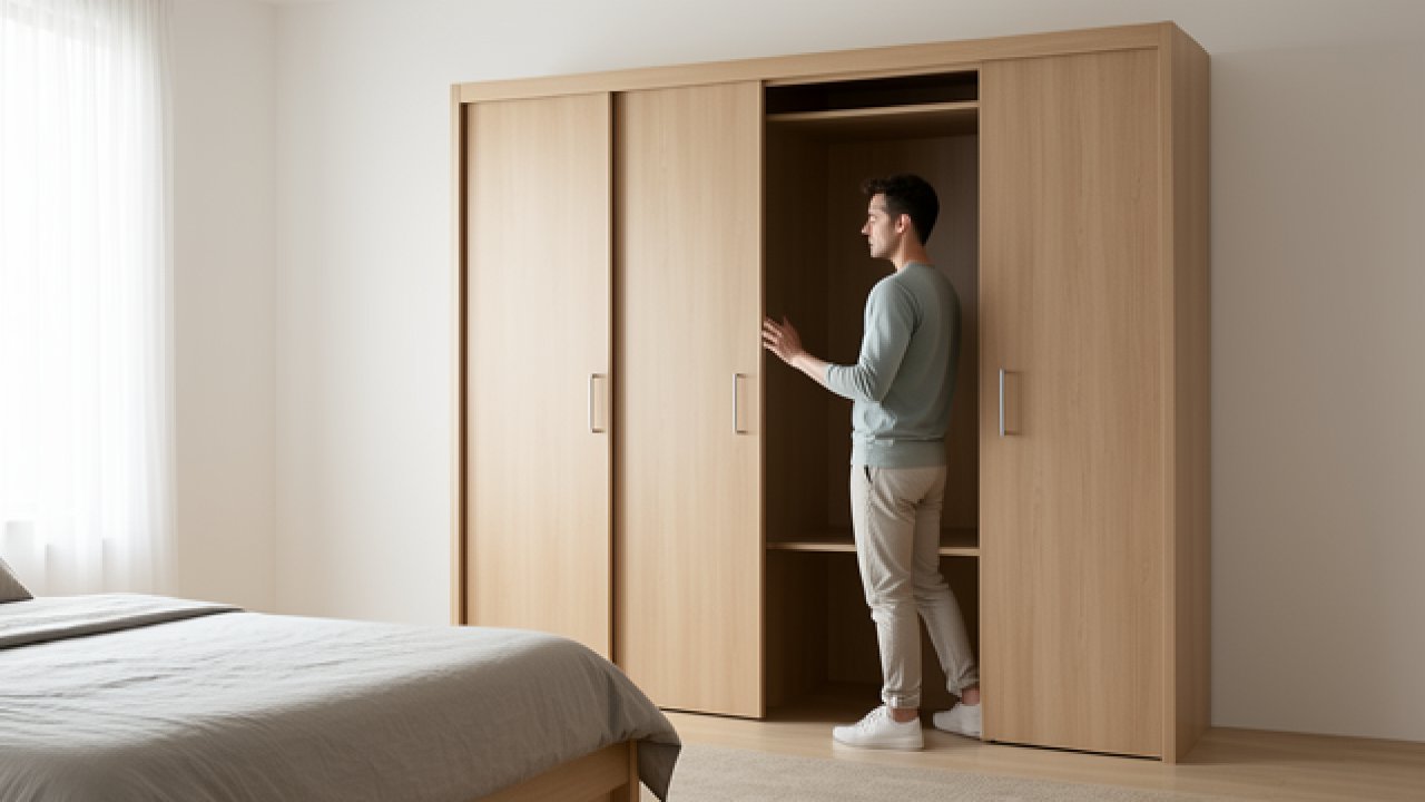 Armoire à portes coulissantes sur mesure : conseils d'un menuisier pour bien choisir et poser