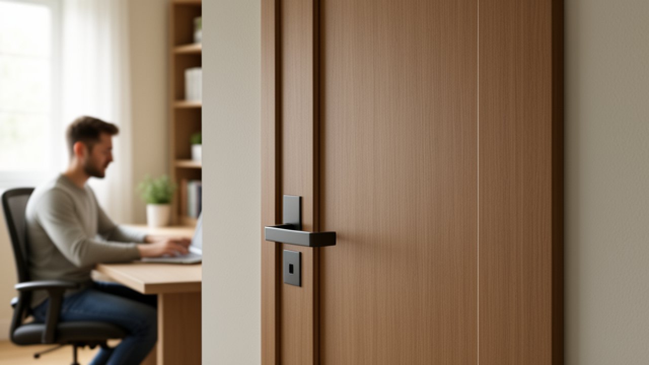 Bloc porte acoustique : la menuiserie intérieure qui isole vraiment les pièces de la maison