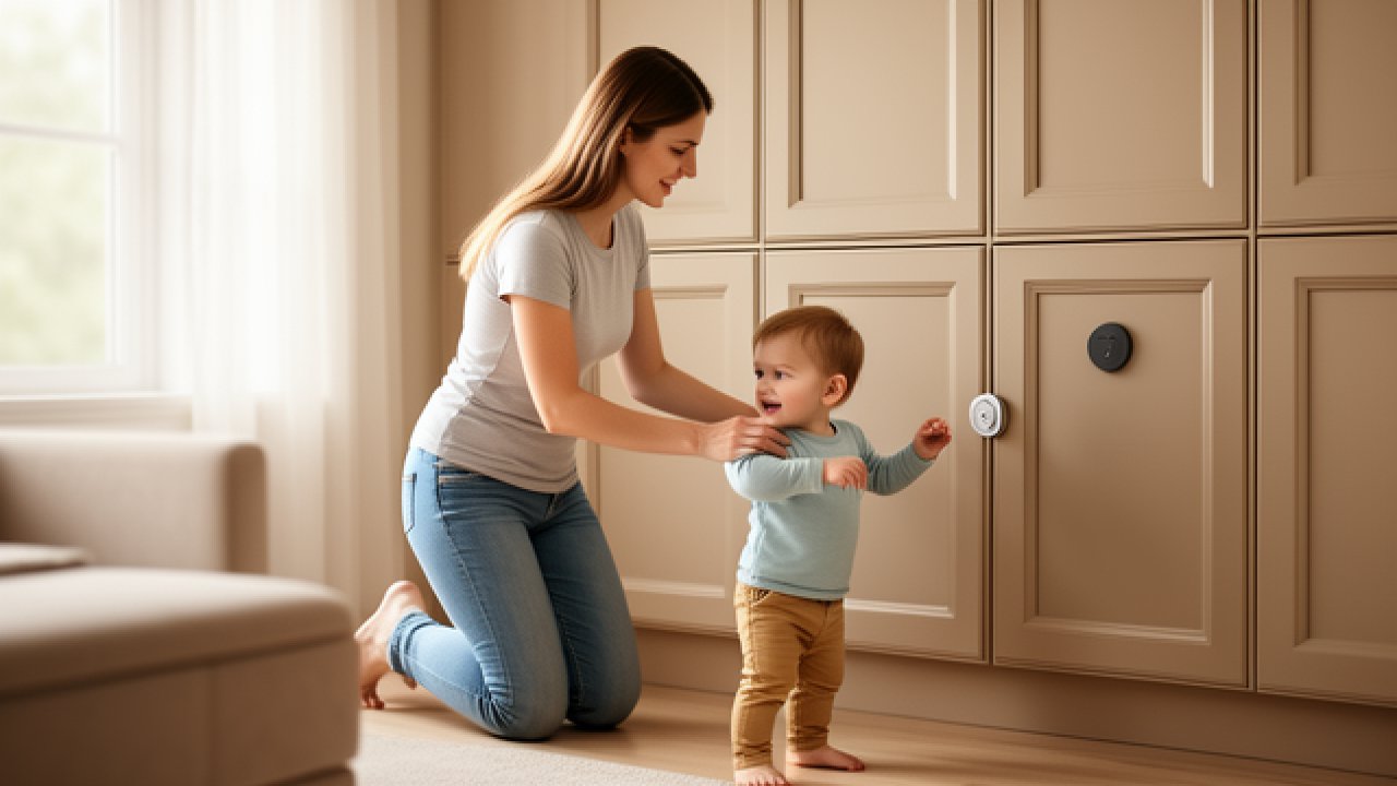 Bloc porte enfant : sécuriser portes intérieures et placards sans abîmer votre menuiserie