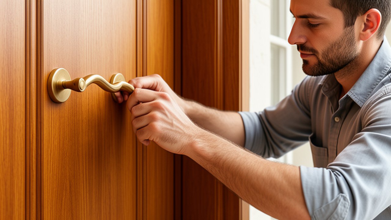 Changer une poignée de porte intérieure : le guide d’un menuisier pour un résultat net et durable