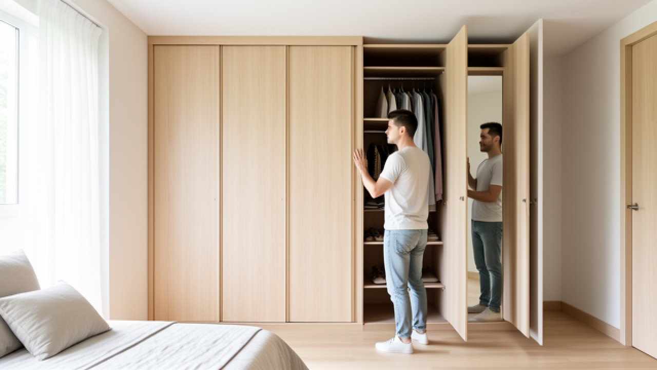 Dressing porte coulissante : comment bien le concevoir et l’installer sans perdre de place