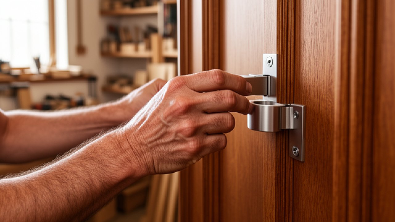 Paumelle de porte : bien choisir et poser pour vos menuiseries intérieures
