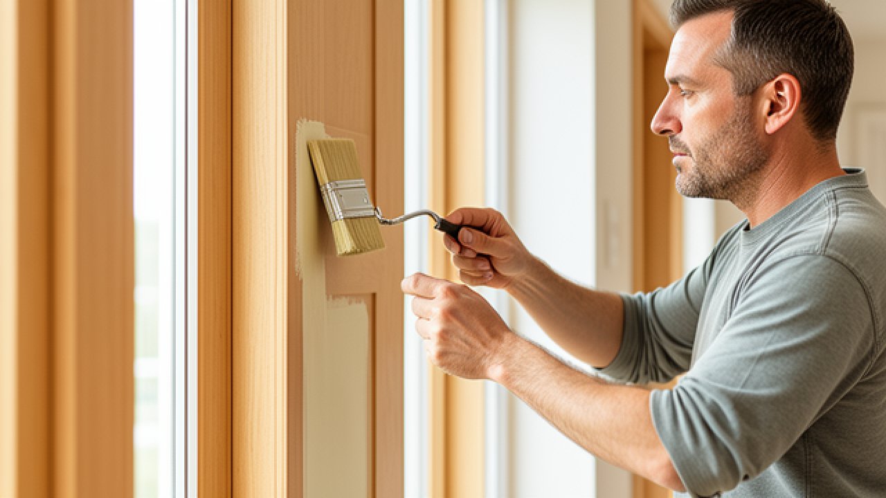 Peinture porte intérieure : le guide d’un menuisier pour une finition qui dure vraiment
