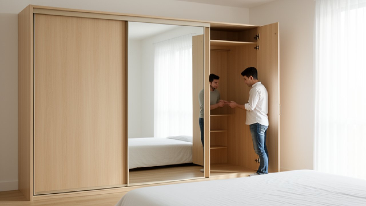 Placard porte coulissante : le choix qui simplifie vraiment le rangement au quotidien