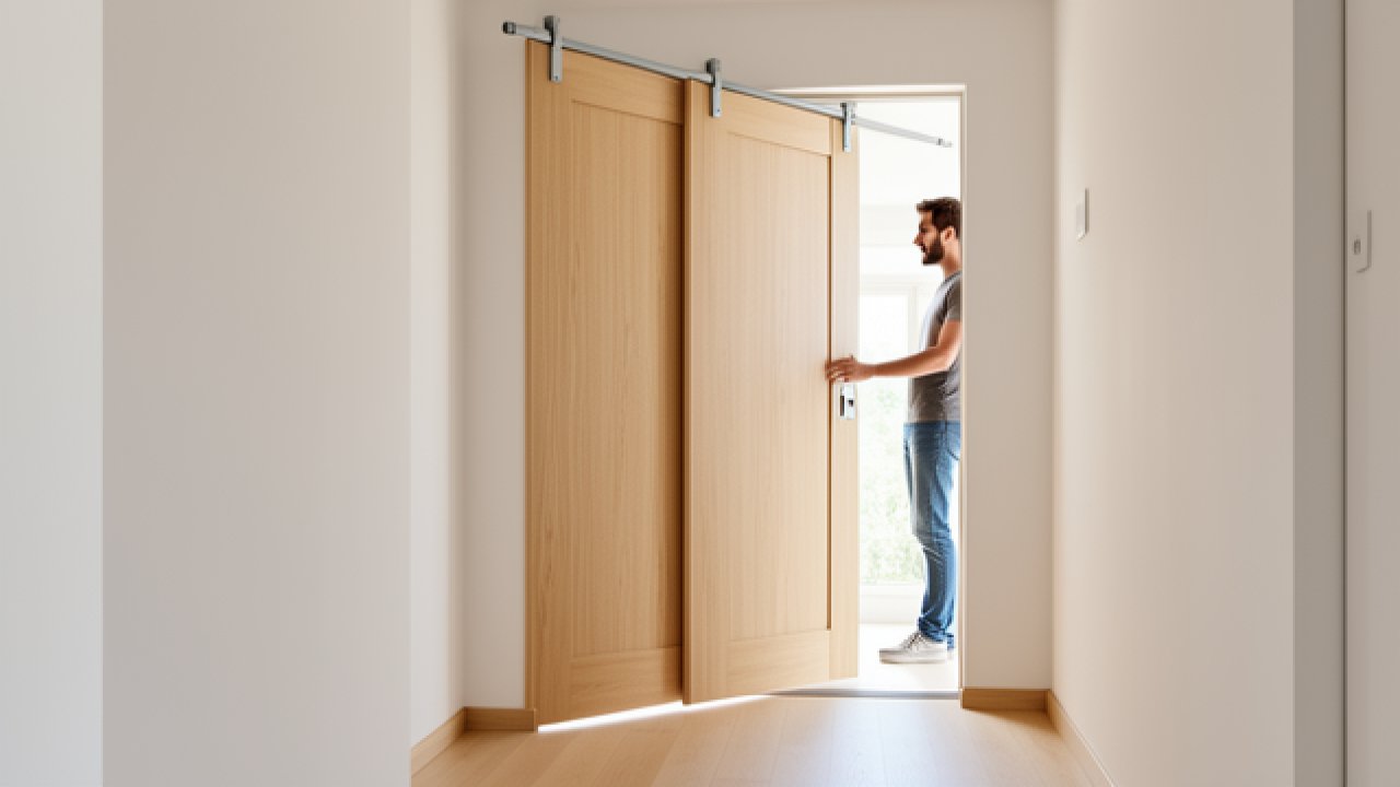 Porte coulissante applique : la solution simple et efficace pour gagner de l’espace chez vous