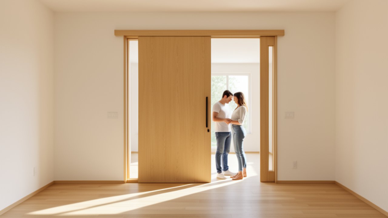 Porte coulissante avec rail : comment bien choisir et installer la vôtre pour gagner de la place sans sacrifier le style