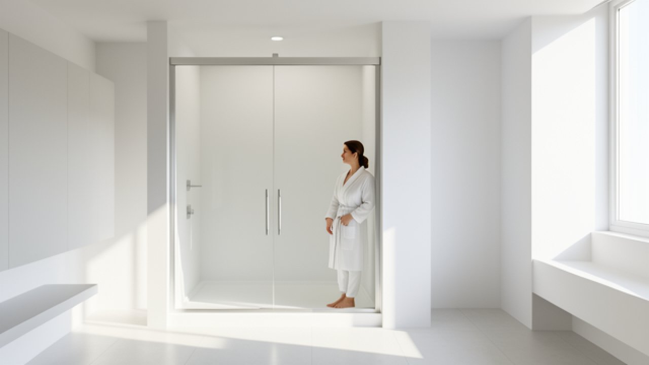 Porte coulissante douche : le choix qui simplifie vraiment la vie dans une salle de bains