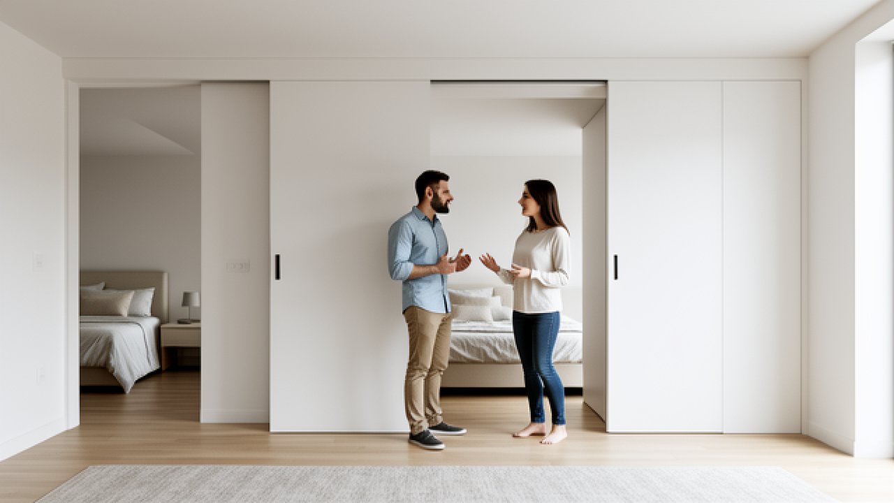 Porte coulissante encastrable à galandage : comment bien la choisir et la poser chez soi