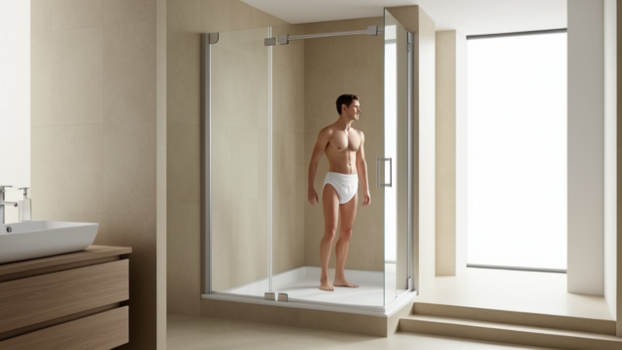 Porte de douche sur pivot : l’option qui simplifie vraiment la vie dans une salle de bain