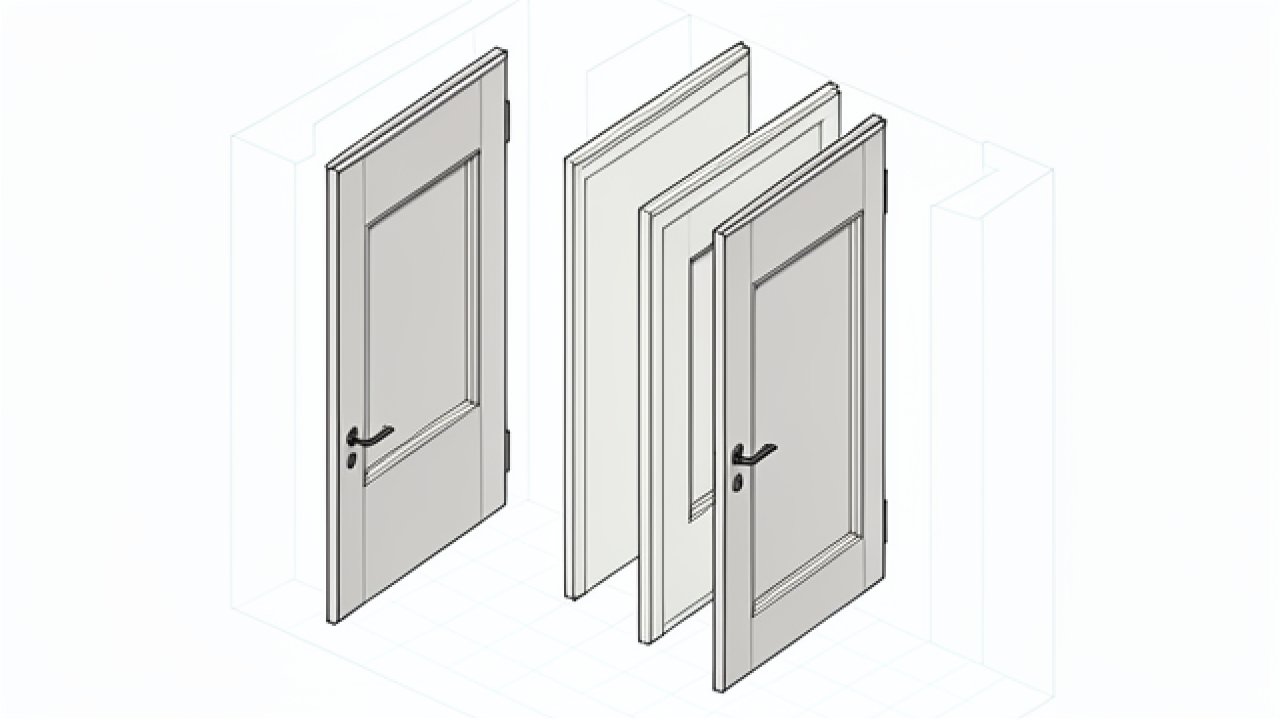 Porte et huisserie : tout comprendre pour bien choisir et poser vos portes intérieures