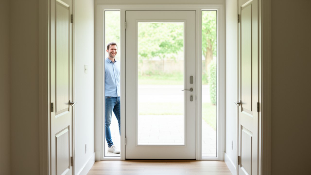 Porte PVC vitrée : illuminer votre entrée sans sacrifier l’isolation ni le style